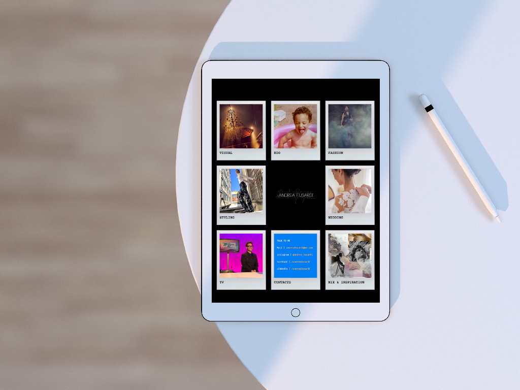 web design project website fashion